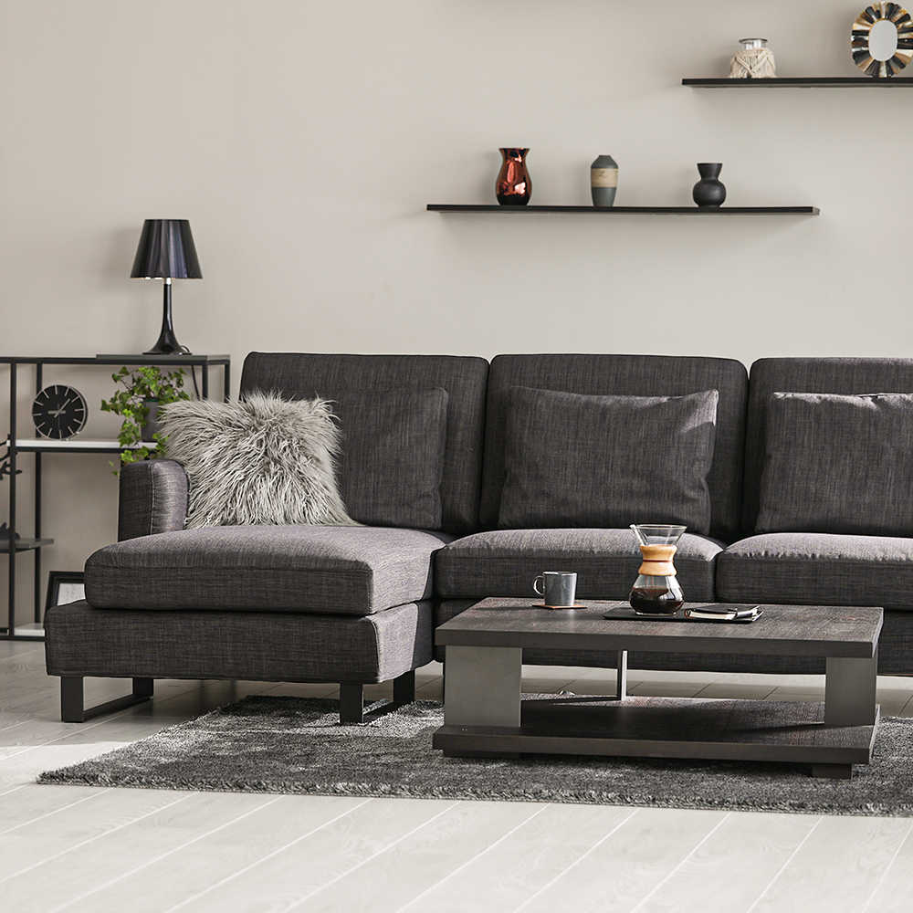 ARMONIA カウチソファ　NUBE オットマン付き NUBE｜【アルモニア公式】家具・インテリア通販