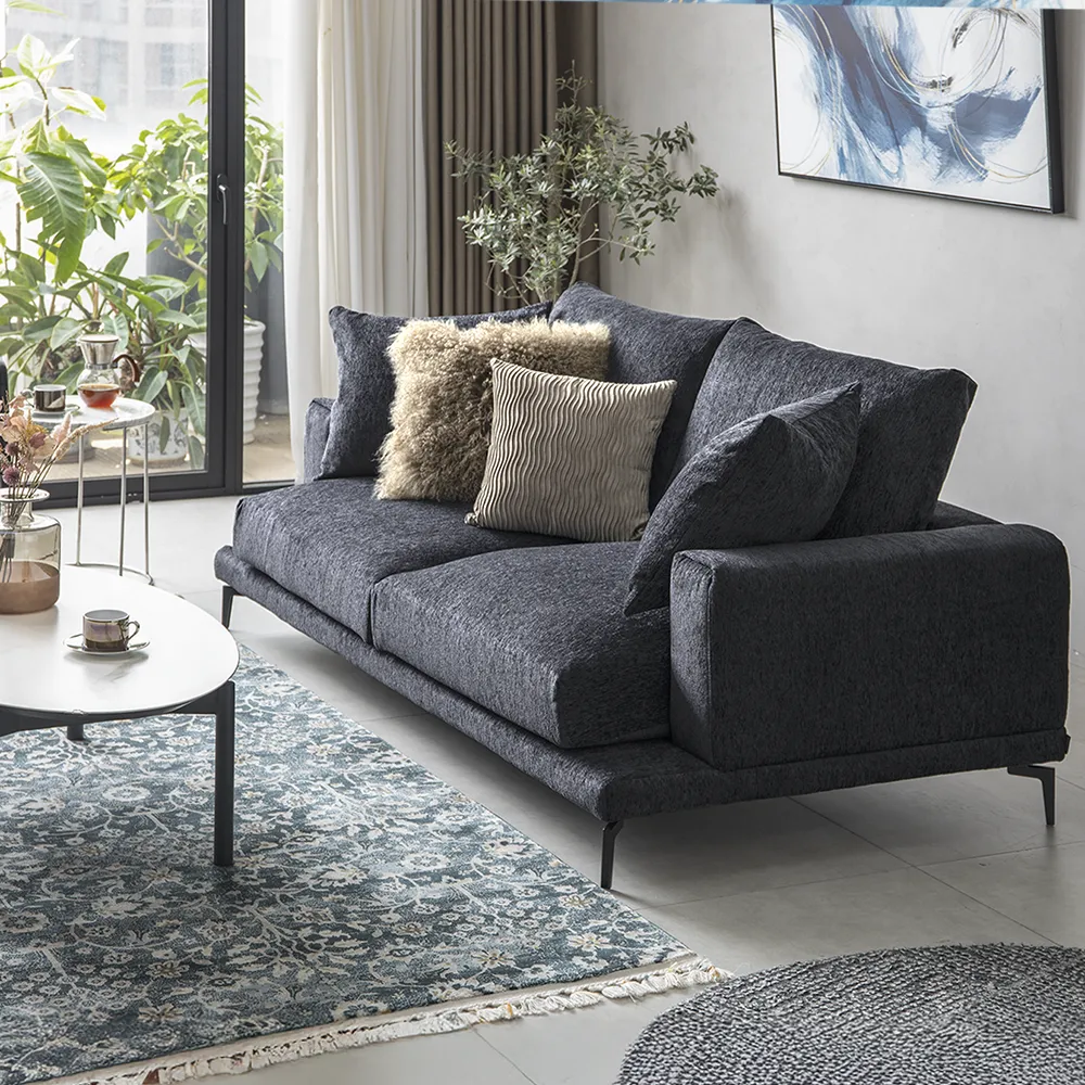 Armonia ERNOソファ グレー・ブラック Cremona｜【アルモニア公式】家具・インテリア通販