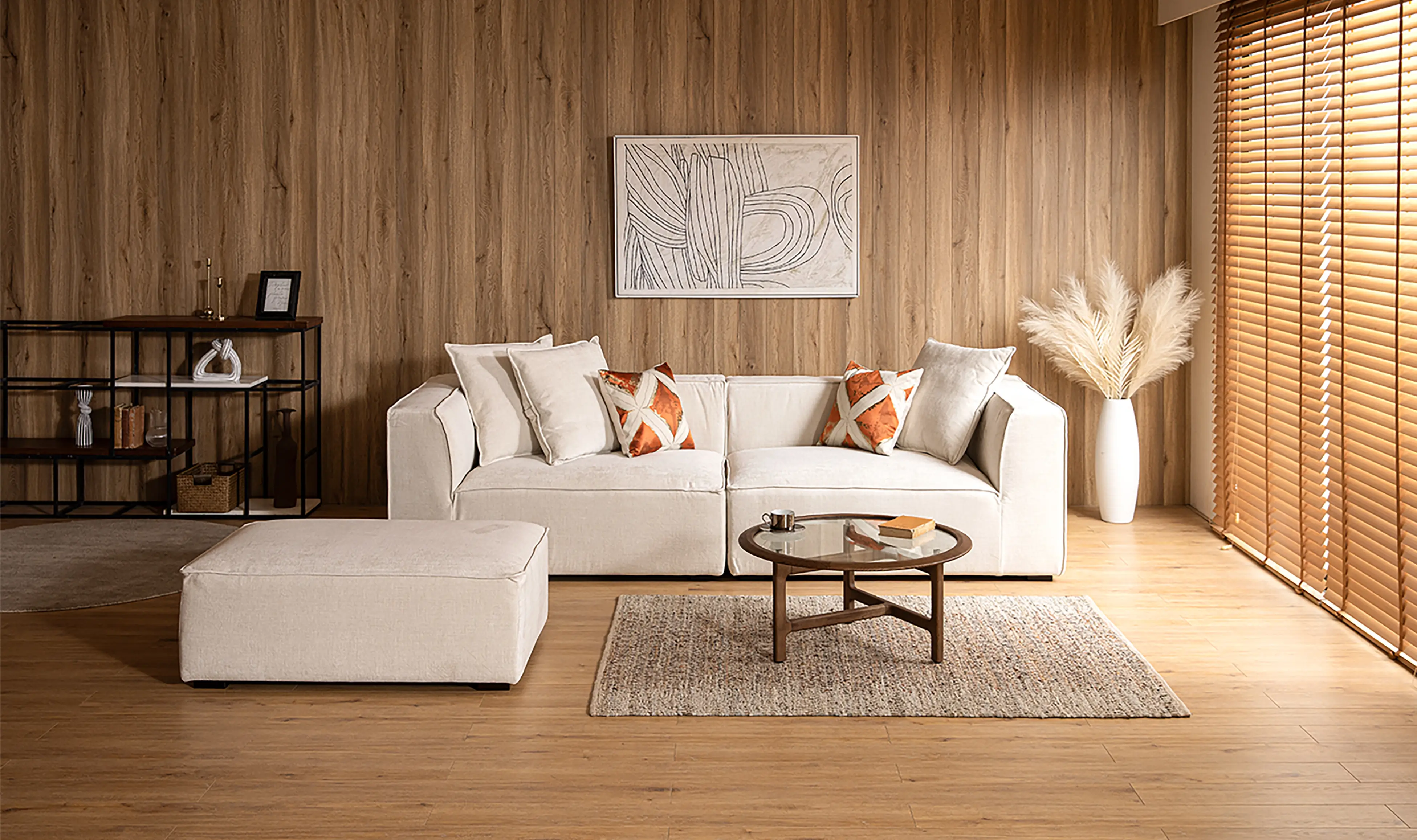 ぬくもりと洗練を併せ持つミックスコーディネート