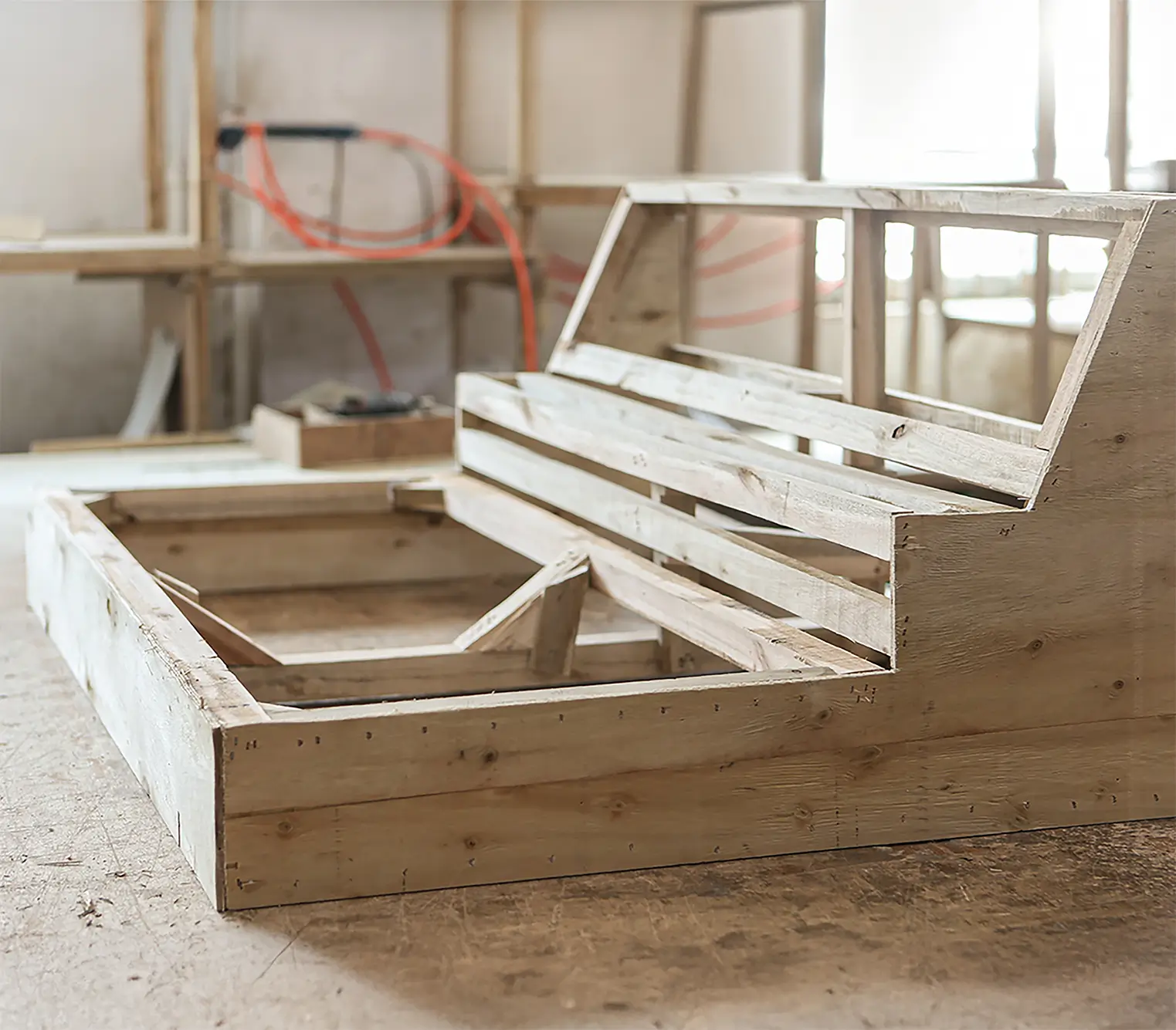 妥協のないフレーム構造