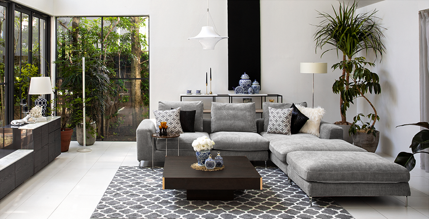 ストレートソファとカウチソファ