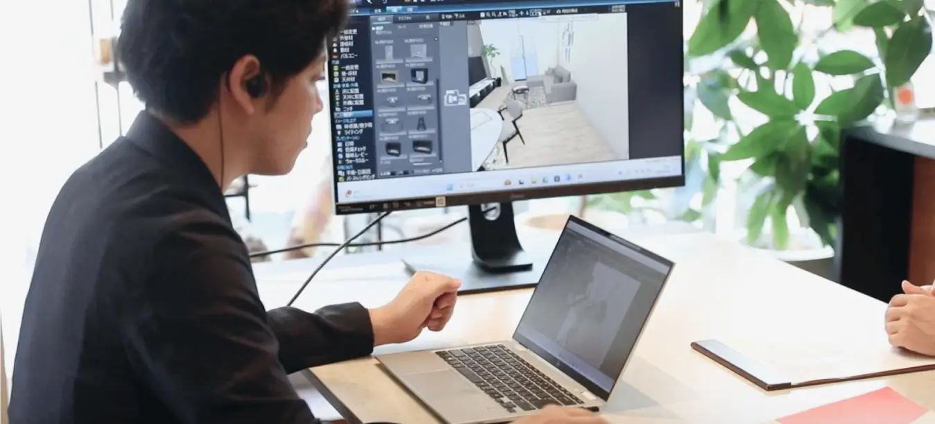 3Dで理想の空間をカタチに!