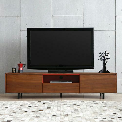 ARMONIA AICA テレビボード ウォールナットガラス 家具 Fe2016