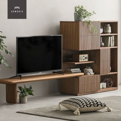 AMALFI プラズマTVボード WALNUT イタリア製