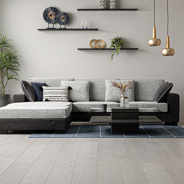 ソファーカバー（⭐️グレー）　アルモニア Cremona カウチソファ専用 ソファカバー｜【アルモニア公式】家具